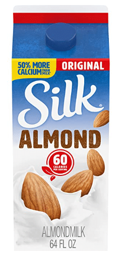 silk almond milk that is low in protein and phosphorus for CKD