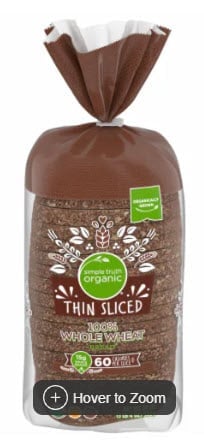 simple truth organic whole wheat bread low phosphorus