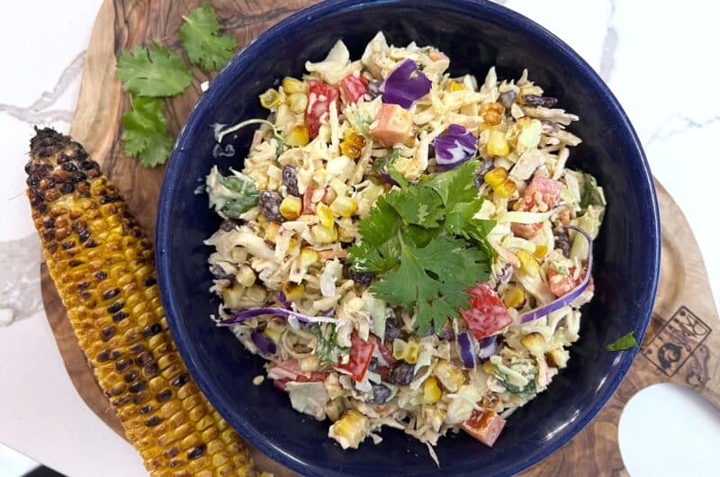 Kidney Friendly Mexican Coleslaw