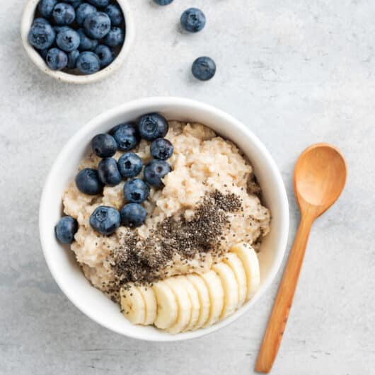 kidney friendly renal diet breakfast idea oatmeal