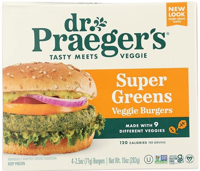 package of dr praegers super veggie burger for ckd 2025