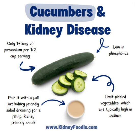 cucumbers are good for kidneys