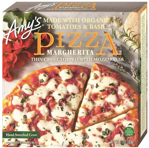 amy's margherita low phosphorus kidney friendly pizza