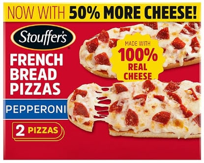 stouffers french bread low phosphorus pizzas