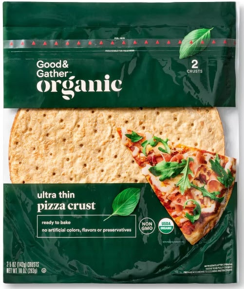 Target Good and Gather low phosphorus Pizza Crust