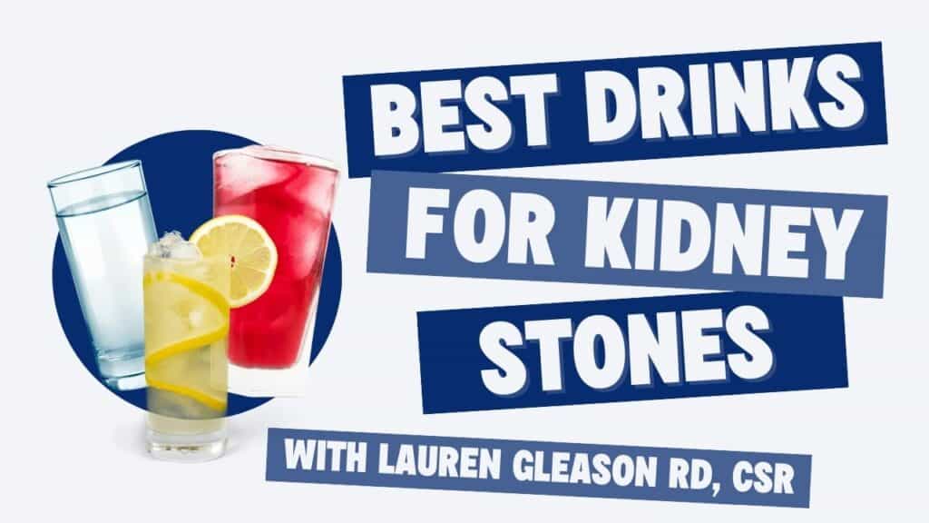 Best Drinks for Kidney stones title image